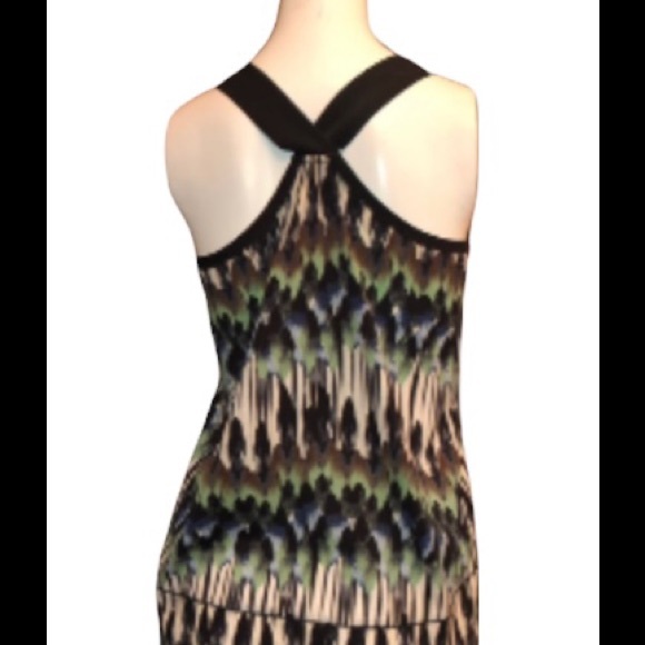 Express Geometric Watercolor Tank Top (NWOT) Size: Medium - Picture 2 of 10